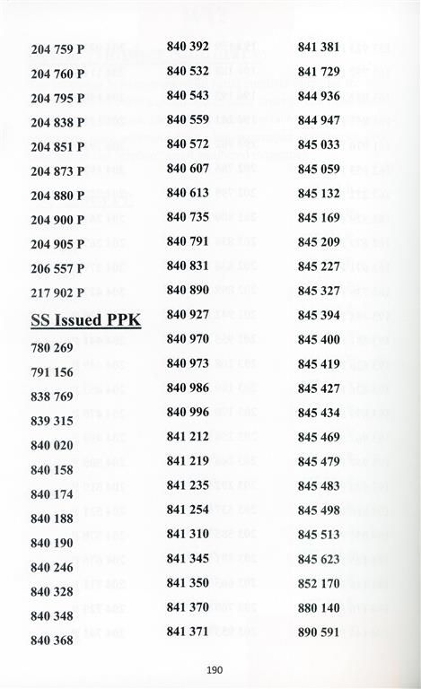 armstrong serial number chart